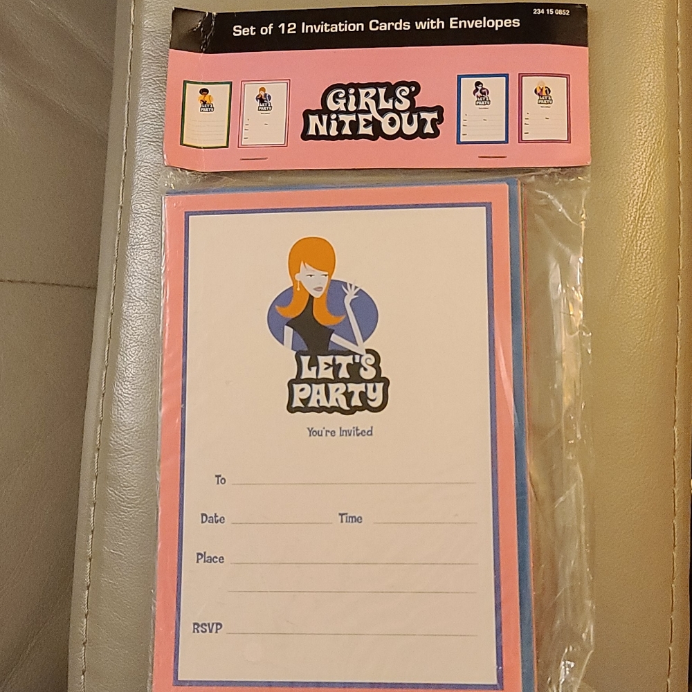Girls Night Out Invitations